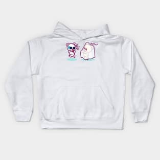 Scary Bear for Halloween Kids Hoodie